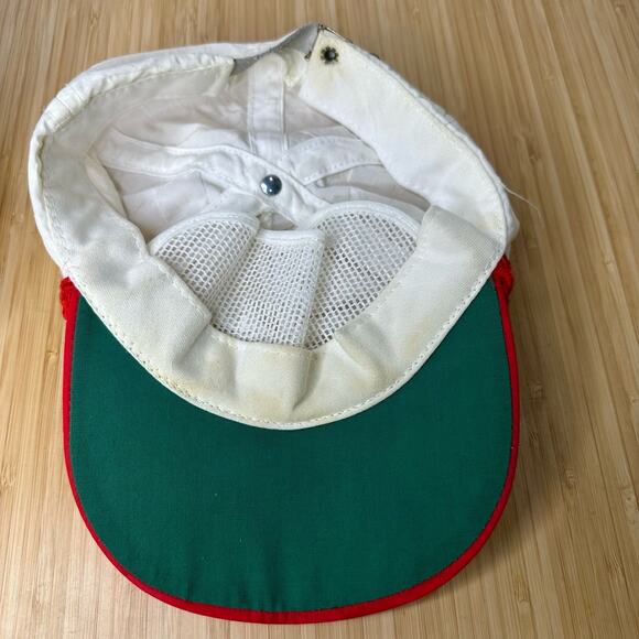 Vintage Albion Ridges Golf Course Hat White Red Cap Strapback Minnesota - Picture 11 of 11